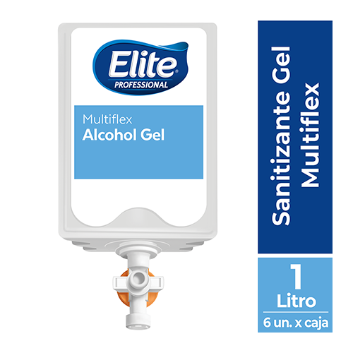 SANITIZANTE ELITE GEL MULTIFLEX x 1000 ML