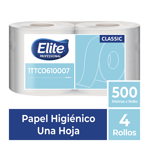 PAPEL HIGIÉNICO ELITE JUMBO HOJA SENCILLA