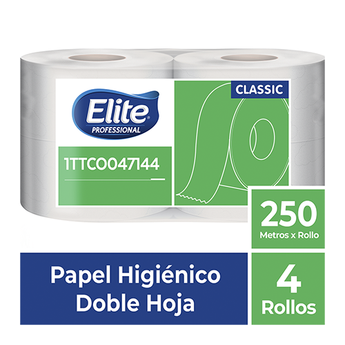 PAPEL HIGIÉNICO ELITE JUMBO DOBLE HOJA