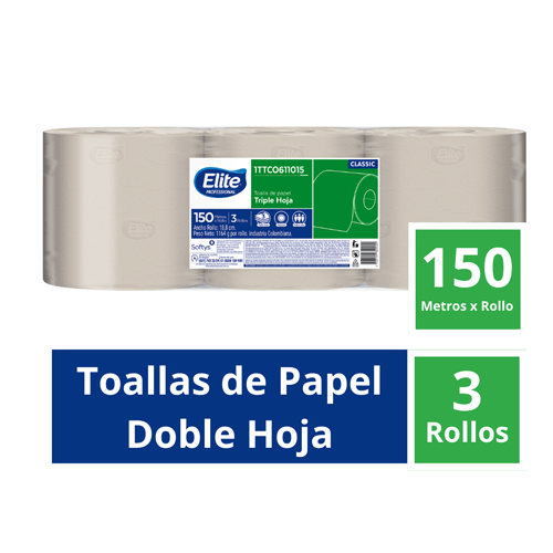 TO ELITE ROLLO TH NATURAL x 3 150 mts